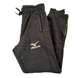 Mizuno ~Women’s Heather Blue  Sweatpants ~zippered ankle, side pockets ~size XXS